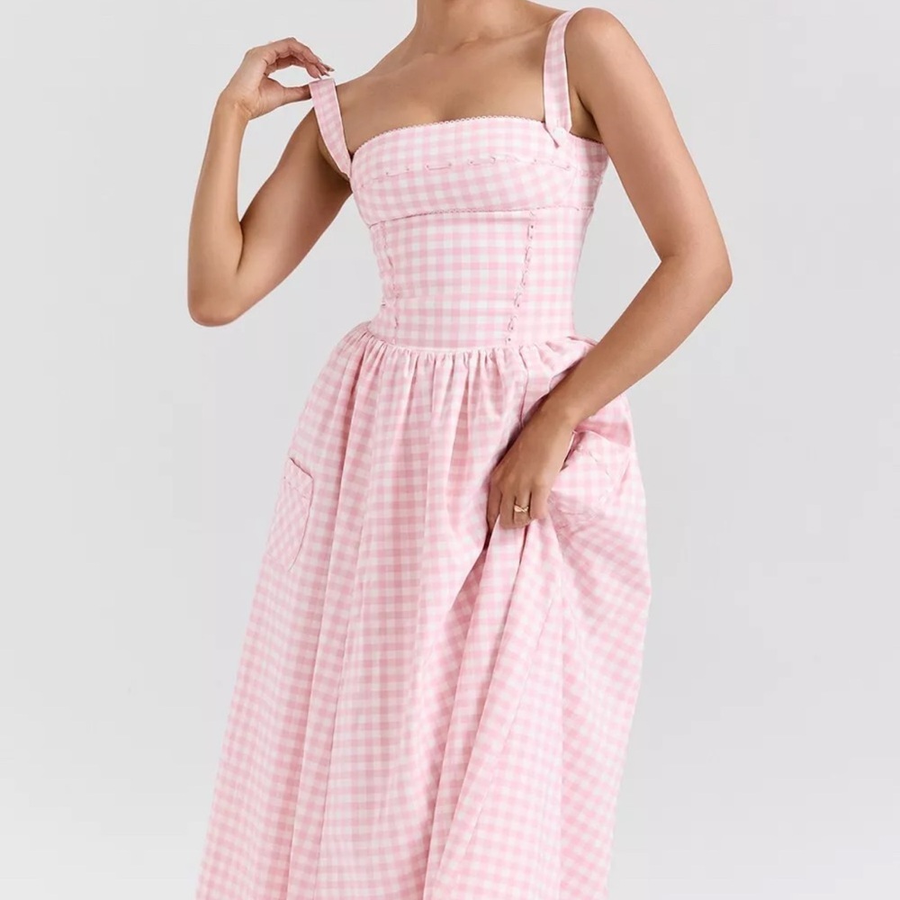House of CB Vivien Strawberry Shortcake Dress Sz M